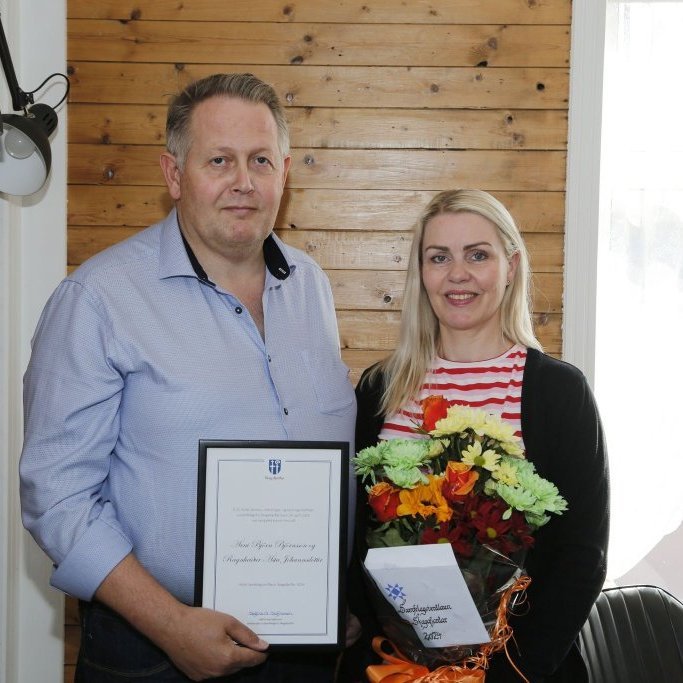 Árni Björn Björnsson og Ragnheiður Ásta Jóhannsdóttir handhafar Samfélagsverðlauna Skagafjarðar 2024